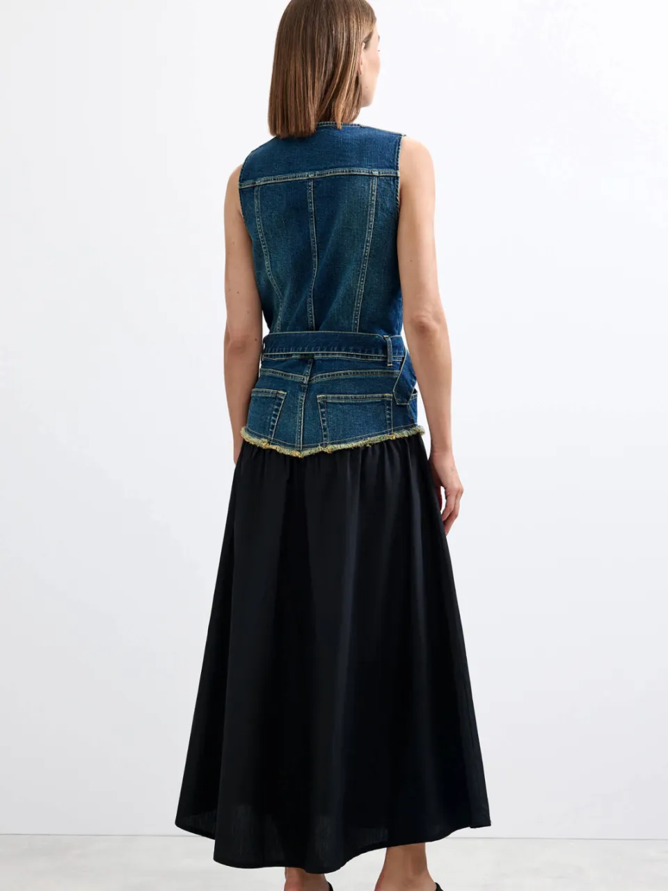 Desigual midi spijkerjurk - mediumblauw, foto 2