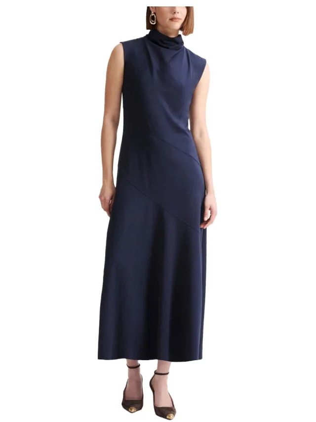 Marella Lange Jurk Marella MLLPANDORO Blauw