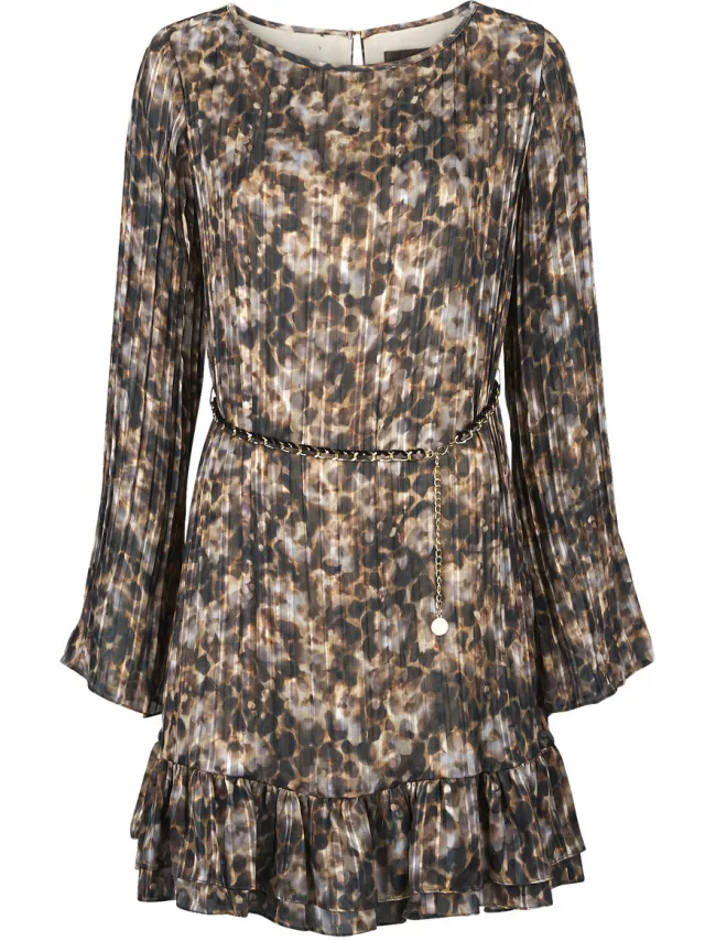 Guess Korte Jurk Guess LS ILENIA PLEAT Multicolour
