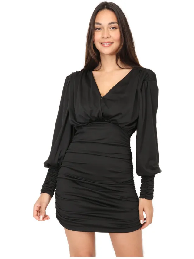 La Modeuse Jurk La Modeuse 71277_P167422 Zwart