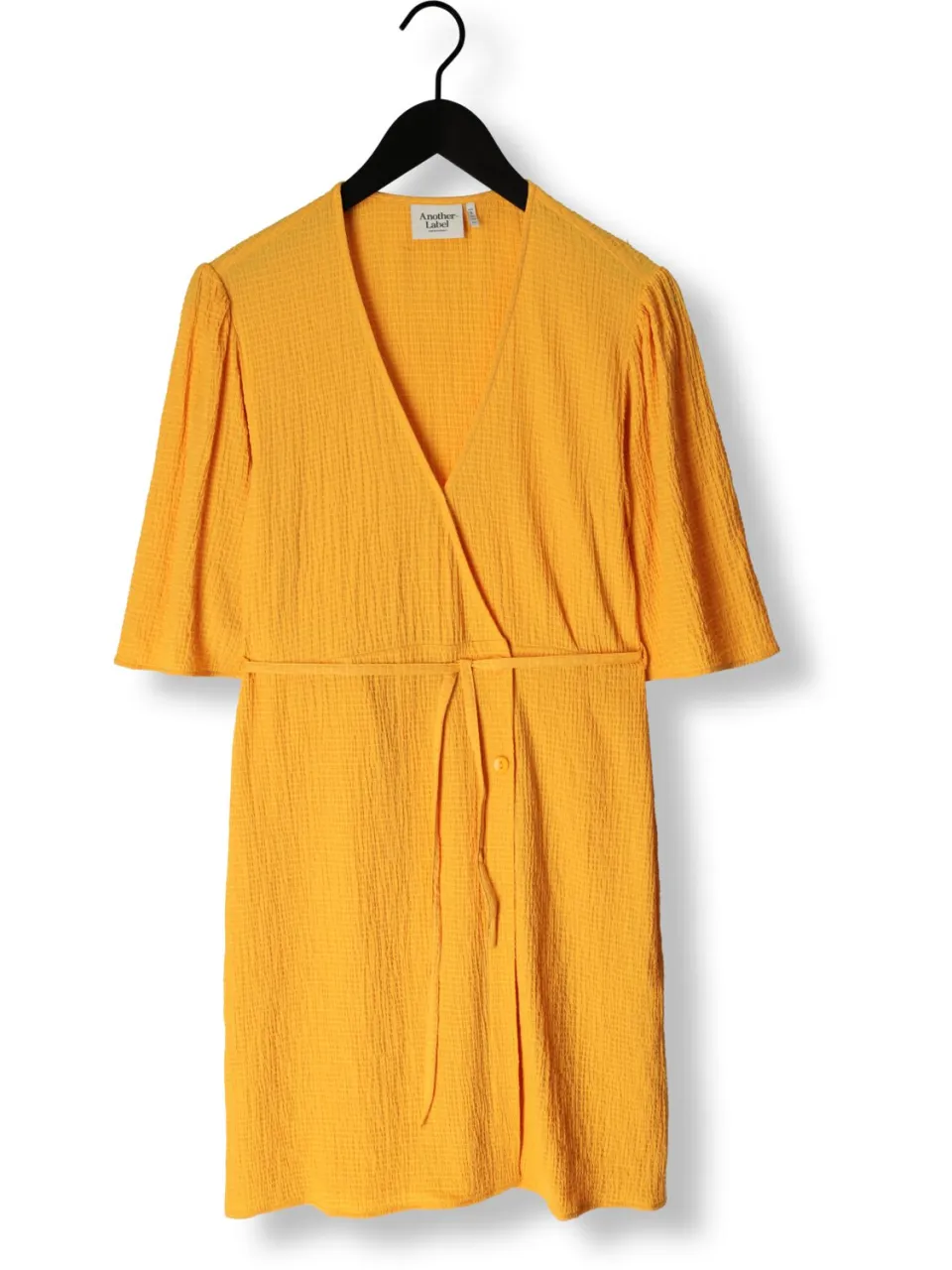 Another Label Dames Jurken Deja Dress S/s - Geel, foto 2