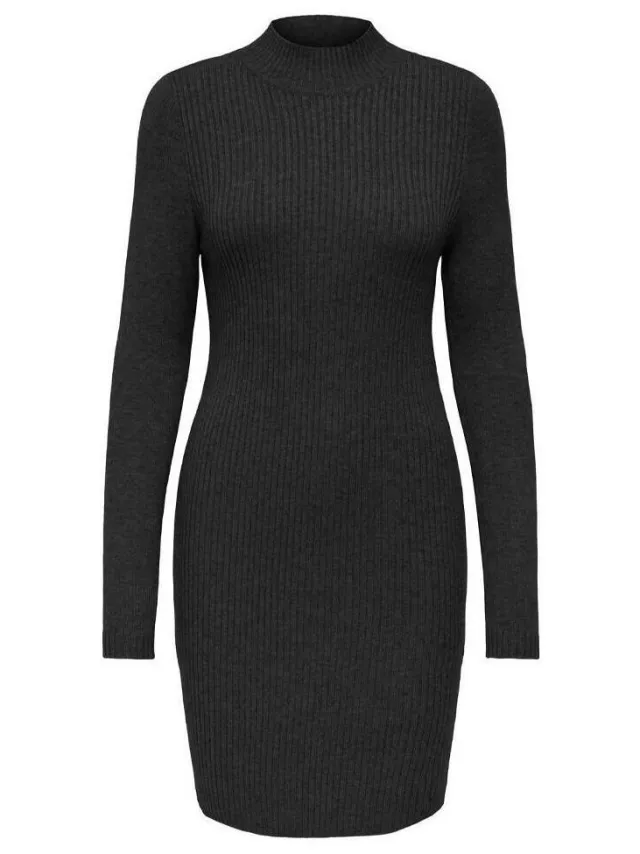 Only Korte Jurk Only Kattie Zwart