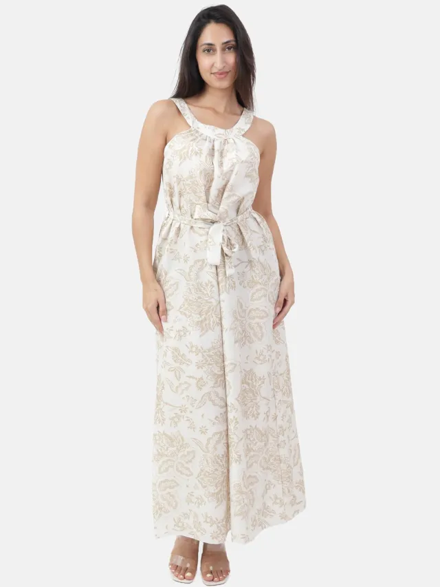 Elara Jurk Donkerbeige