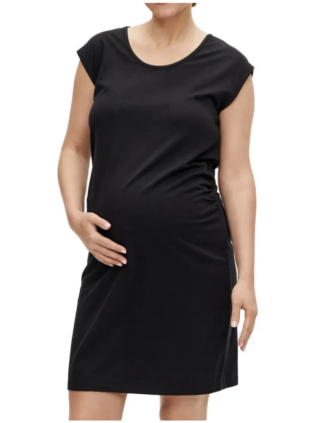 Mamalicious Korte Jurk Mamalicious Jade Zwart