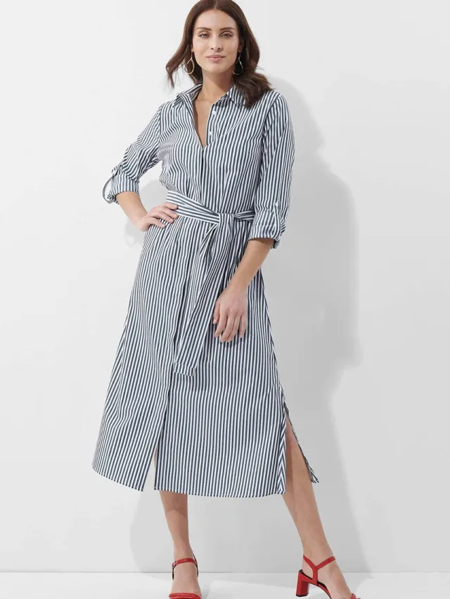 Alba Moda Jurk Jurk marine / wit