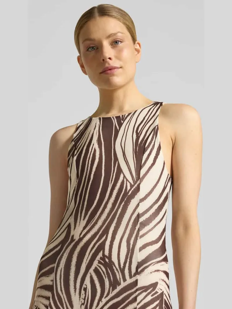 Guess Serafina maxijurk chocoladebruin, foto 3