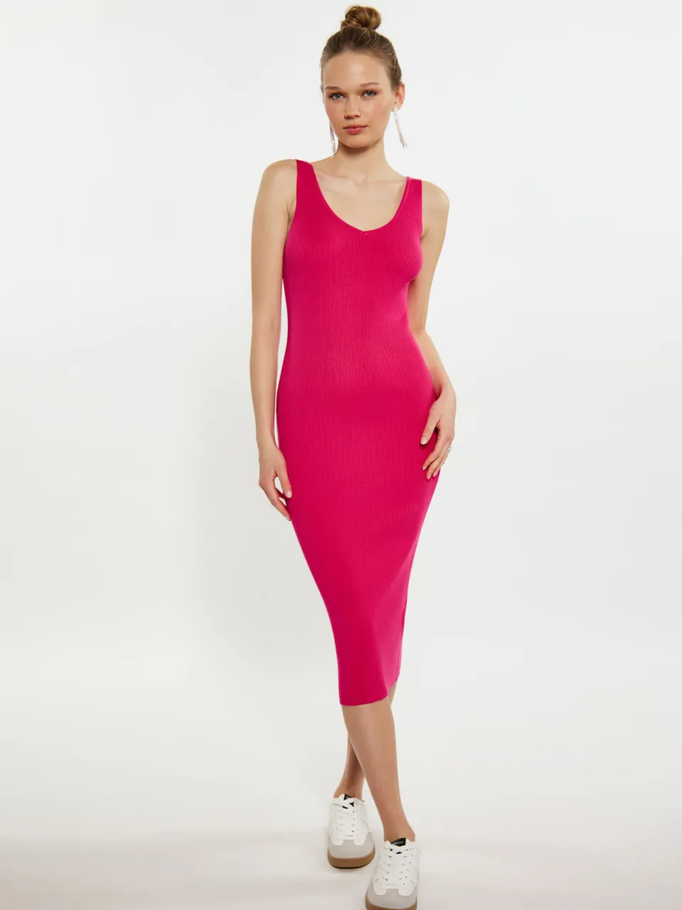Mymo Jurk Dames fuchsia