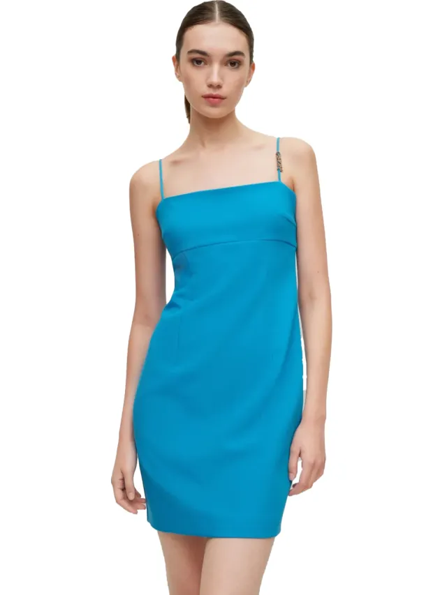 Hugo Damesjurk van gerecycled polyester (Blauw)