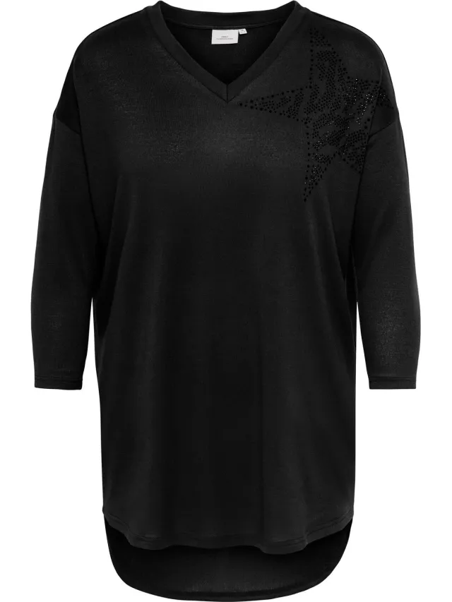 Only Carmakoma Jurk CARALBA Korte jurk Black 1