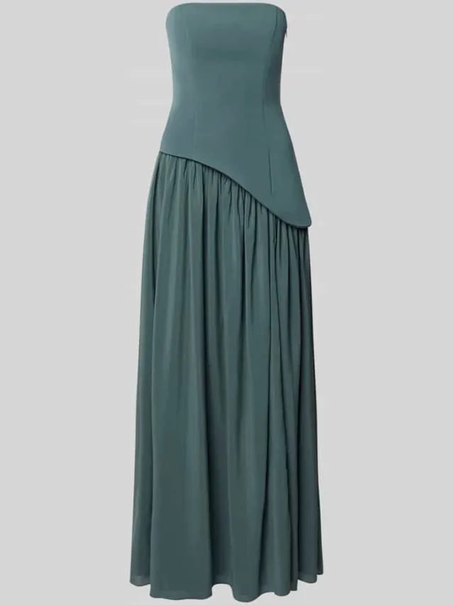 Hey Kyla Cocktailjurk in off-shoulder-look groen, foto 2