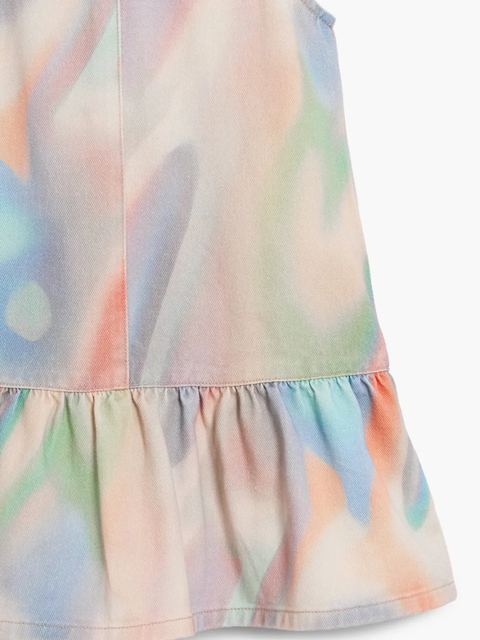Desigual A-lijn jurk lichtroze lichtroze/blauw/groen, foto 4