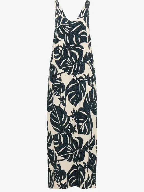 cecil Maxi-jurk met V-hals en print groen, foto 3