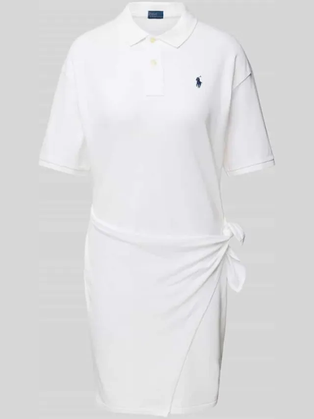 Polo Ralph Lauren Polojurk met knoopdetail wit, foto 2