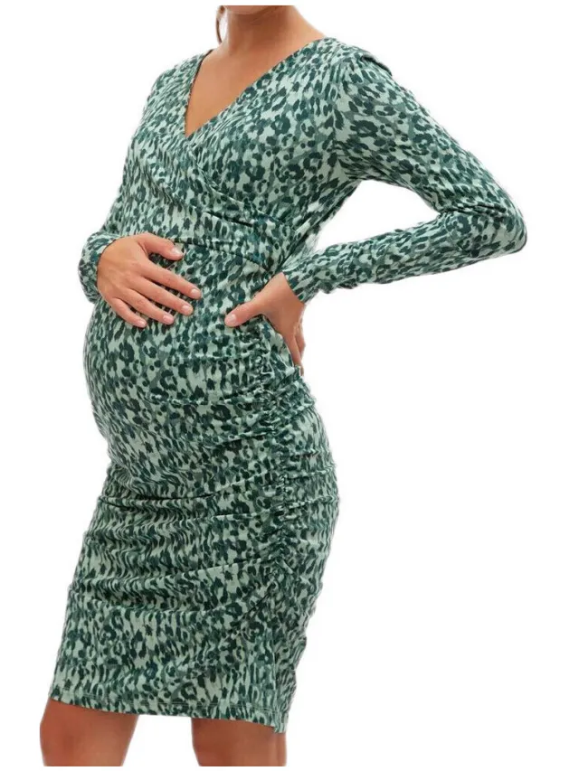 Mamalicious Korte Jurk Mamalicious Lebba Groen