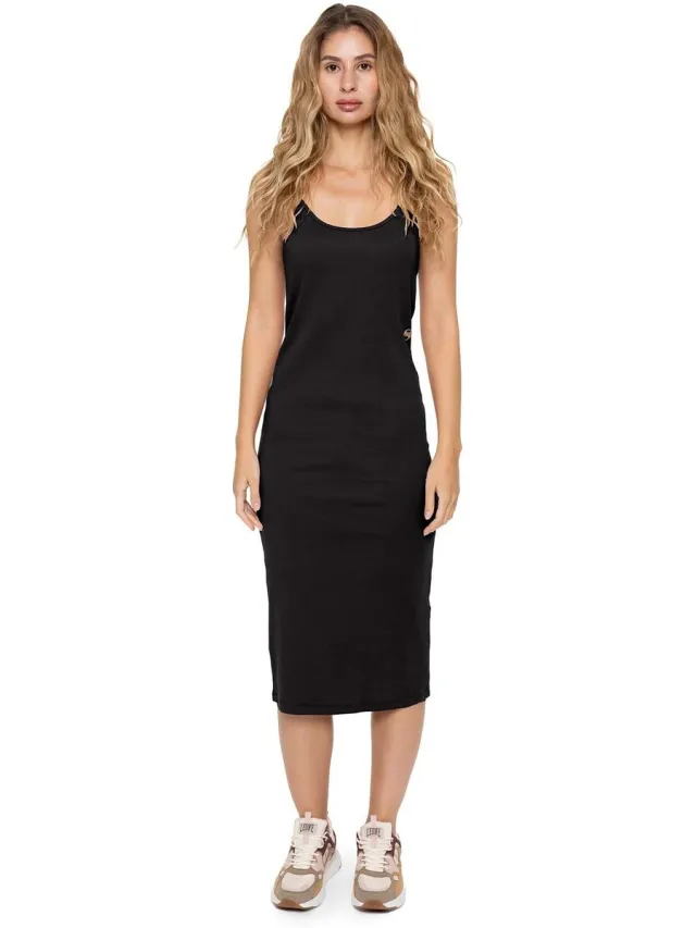 Leone 1947 Jurk Leone 1947 Woman Dress Classy Zwart
