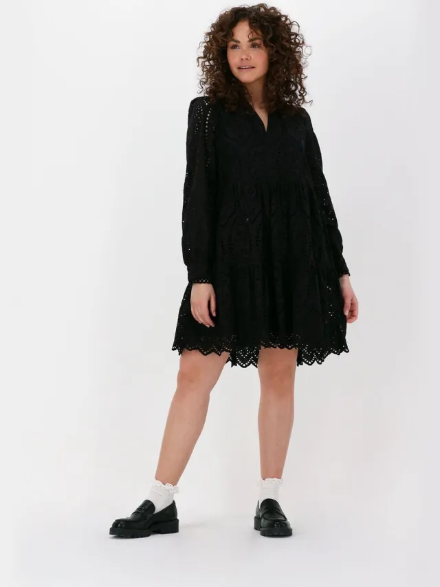 Yas Y.A.S. Yasholi Ls Dress Jurken - Zwart