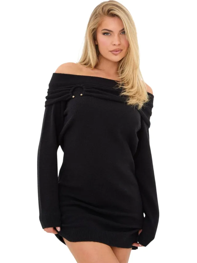 I Saw It First Dames/Dames Mini-jurk (Zwart)