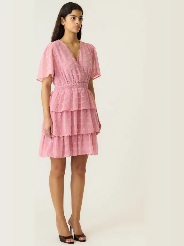 Yas zomerjurk roze
