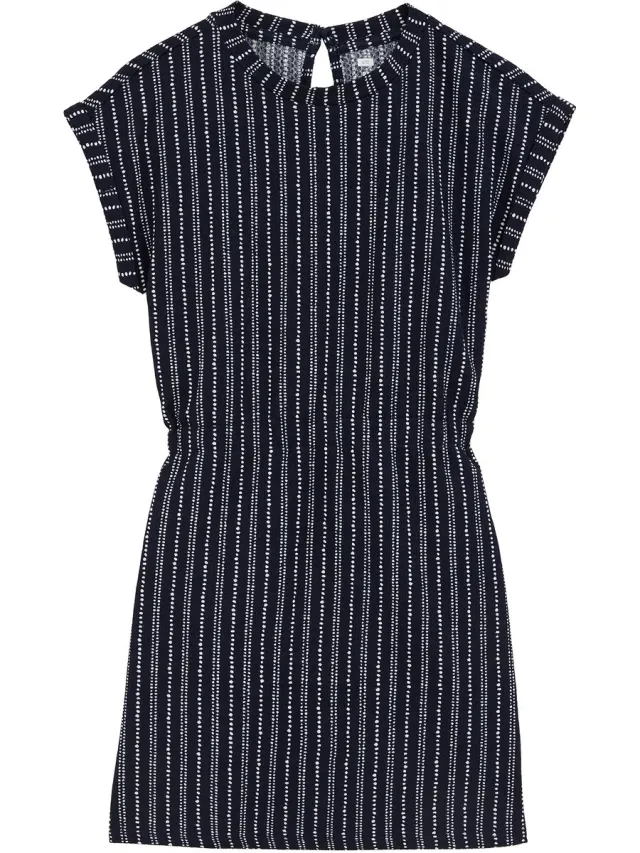 WE Fashion Meisjes jurk met print Navy blue