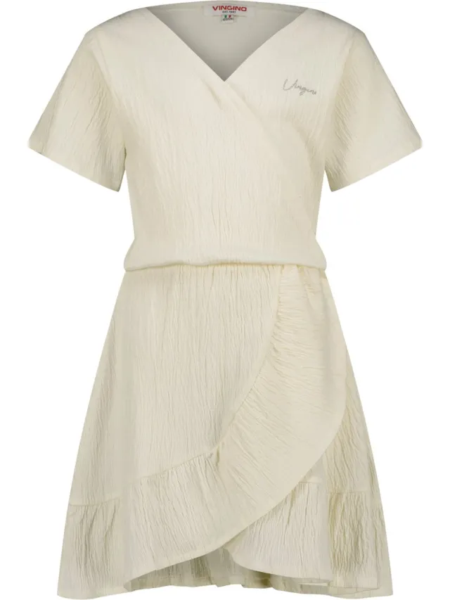 Vingino Presila - Meisjes - Midi jurken Off white