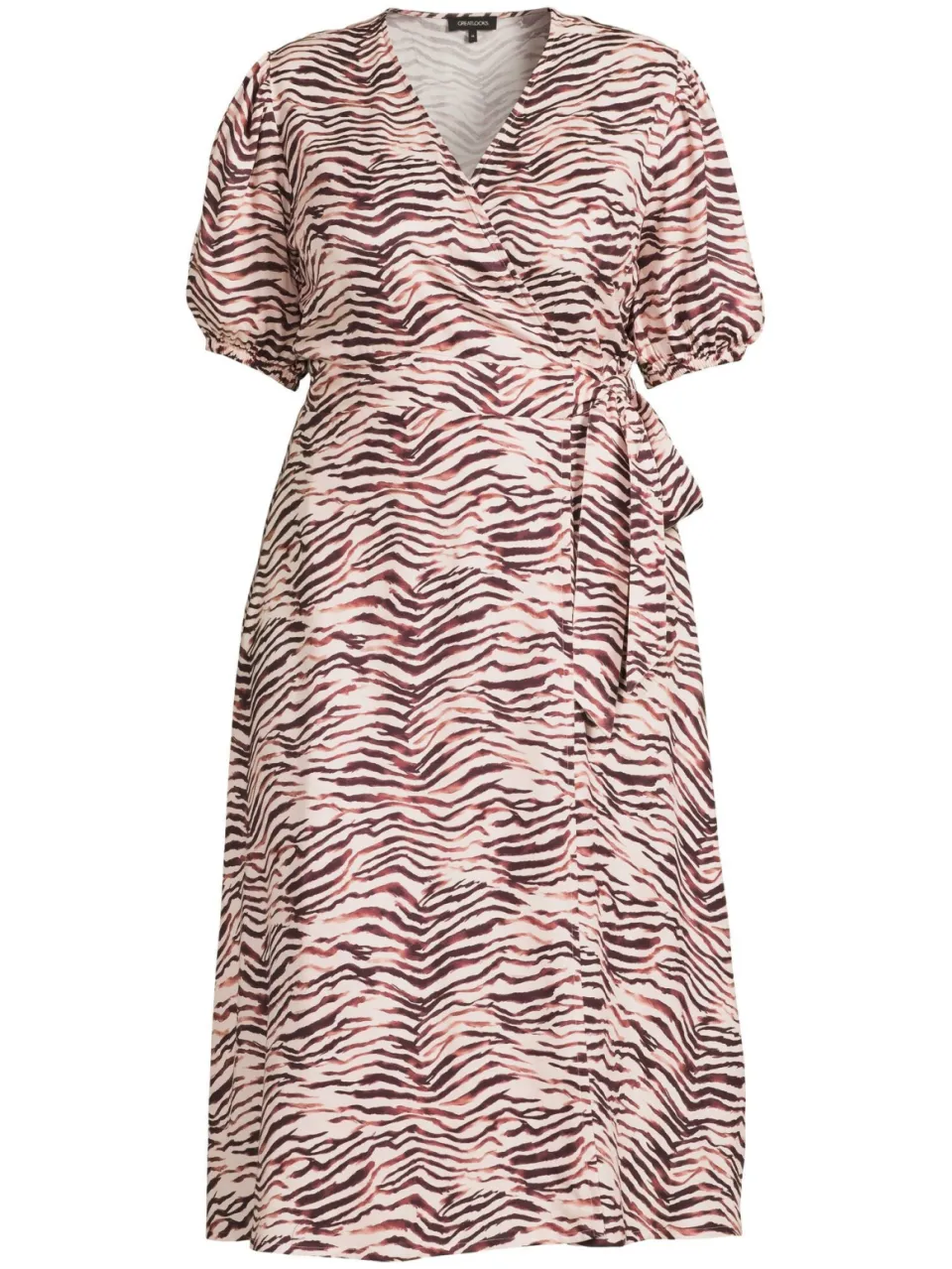 GREAT LOOKS wikkeljurk met zebraprint multi, foto 2