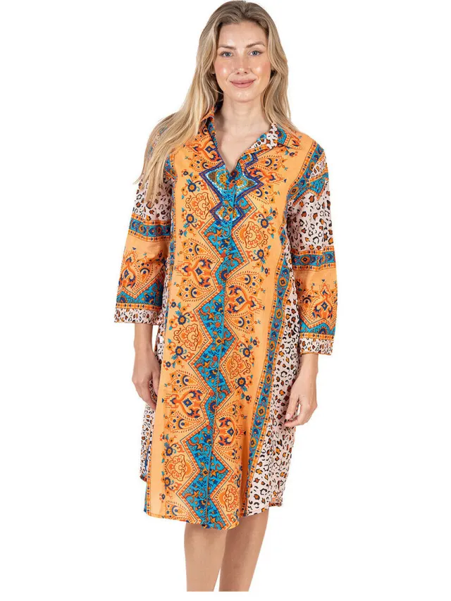 Isla Bonita By Sigris Jurk Isla Bonita By Sigris Jurk Multicolour