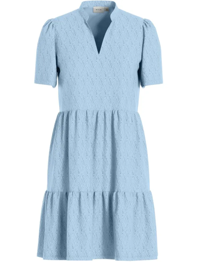 Vila Korte jurk VIBELLI korte mouwen nantucket breeze