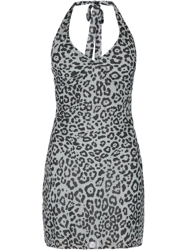 Faina Dress offwhite black