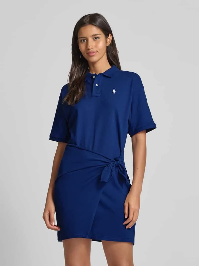 Polo Ralph Lauren Polojurk met knoopdetail Marineblauw