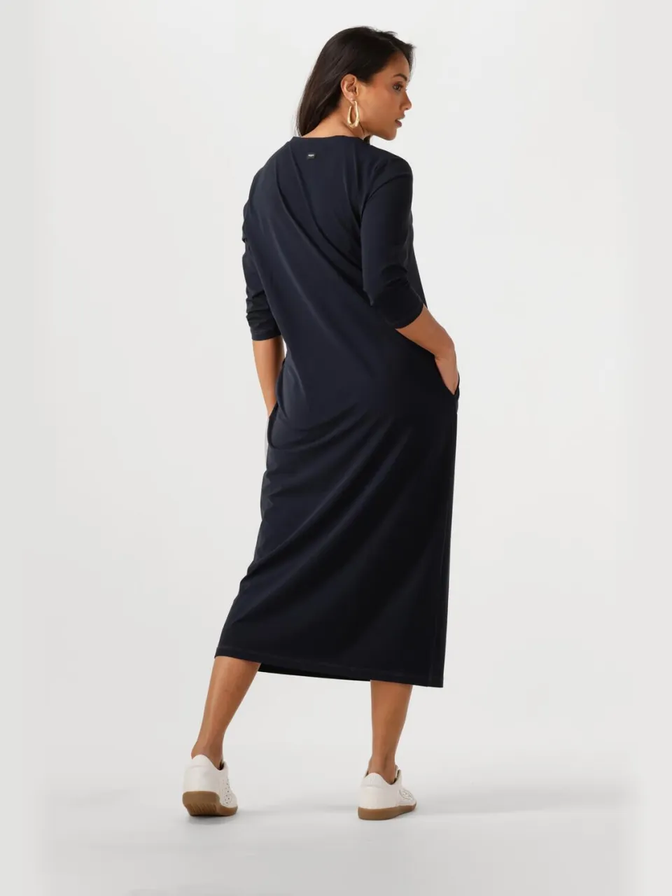 Penn & Ink Dames Jurken Blake - Donkerblauw, foto 3