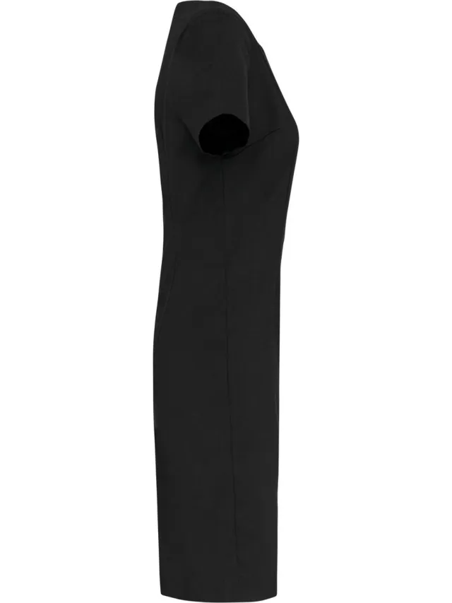 Kariban Jurk Dames 32 NL (34 FR) Kariban Black 64% Polyester, 34% Viscose, 2% Elasthan