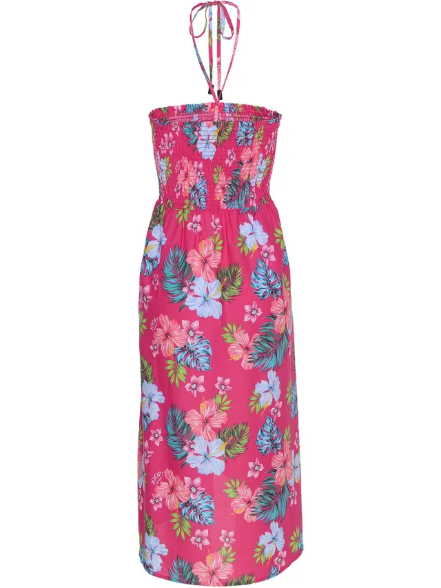Joop! Strandkleid Jeans! Hibiscus! veelkleurig