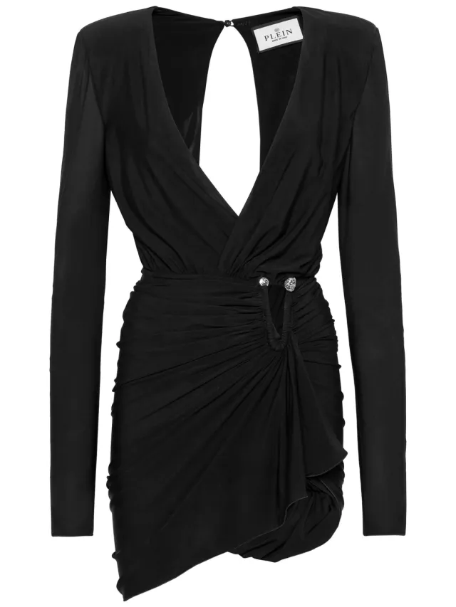 Philipp Plein Korte Jurk zwart, foto 2