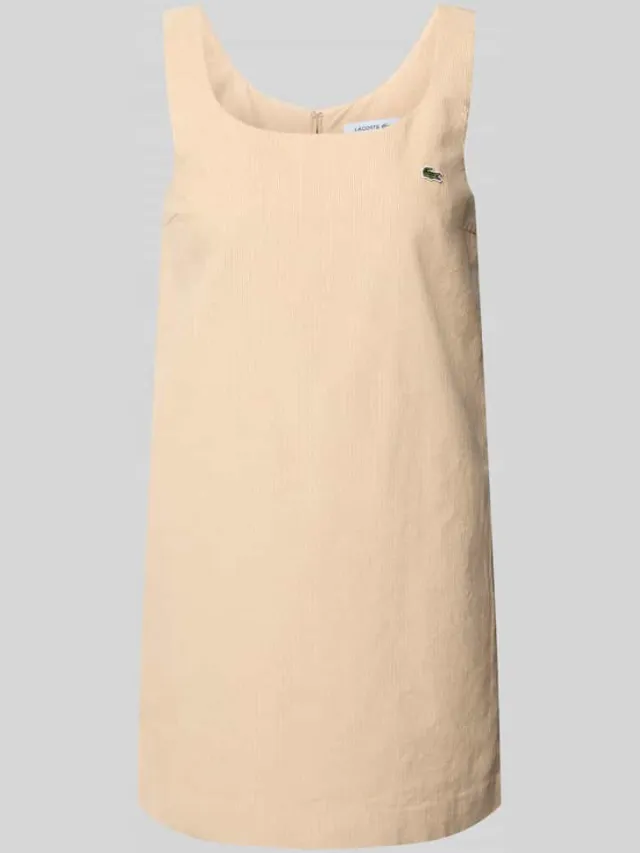 Lacoste Slim fit vrijetijdsjurk van puur katoen beige, foto 2