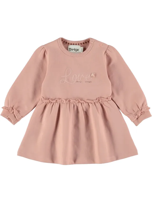 Dirkje baby Jurk Misty Rose