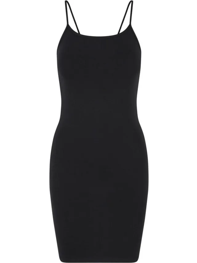Urban Classics Stretch Jersey Slim Korte jurk - 4XL - Zwart