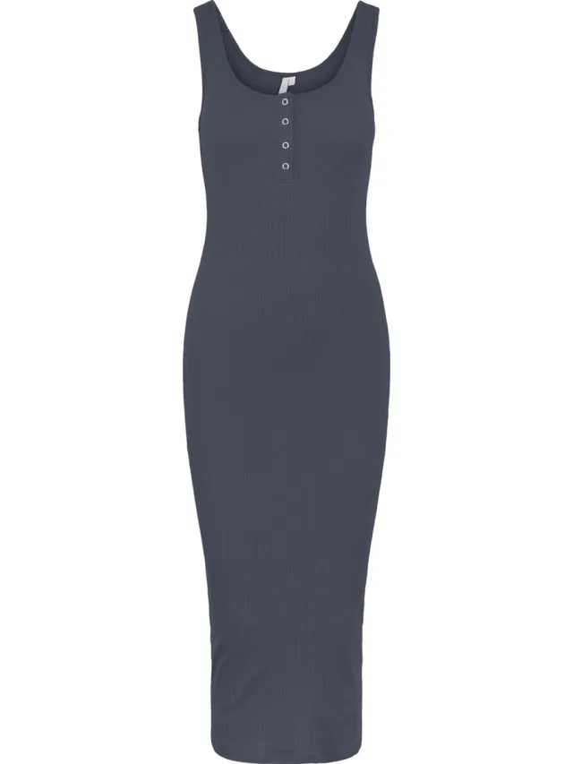 Pieces PCKITTE TANK MIDI DRESS NOOS BC Dames Jurk Blauw