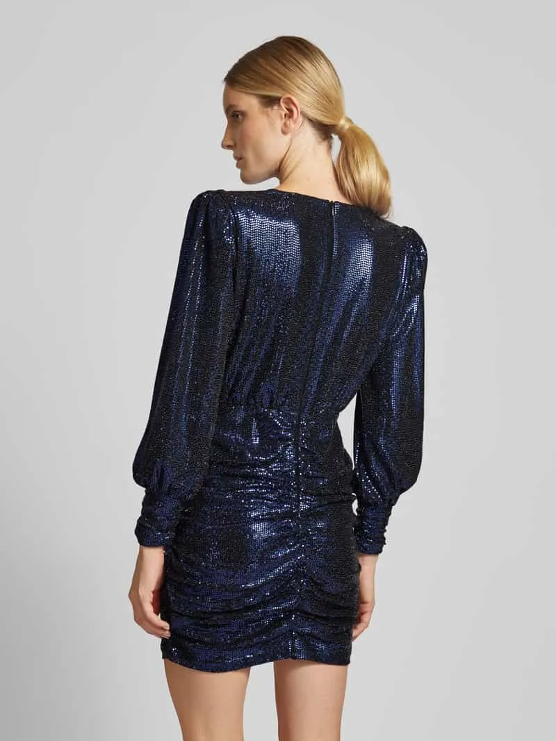 Mini-jurk met pailletten - Constantly K x P&C* donkerblauw, foto 3