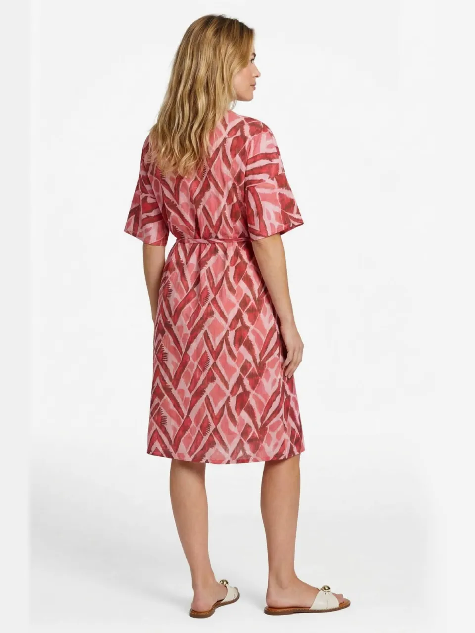 CS the Label midi jurk roze, foto 4