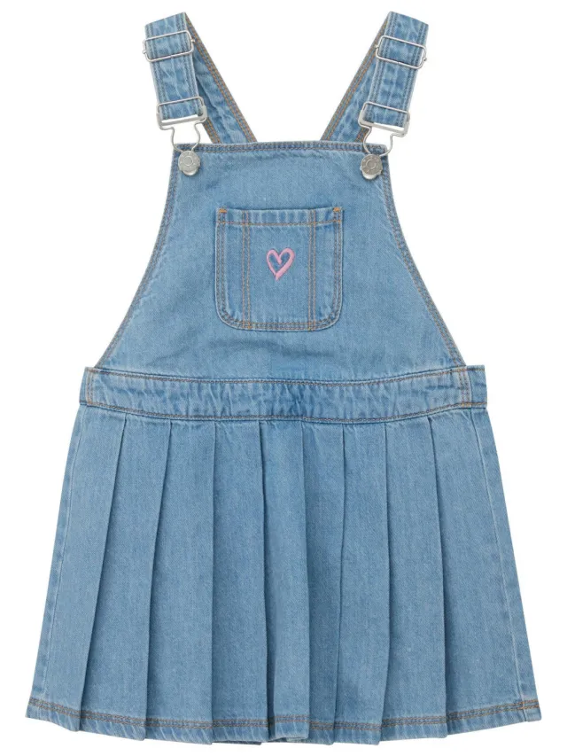 s.Oliver denim spijkerjurk lichtblauw, foto 2