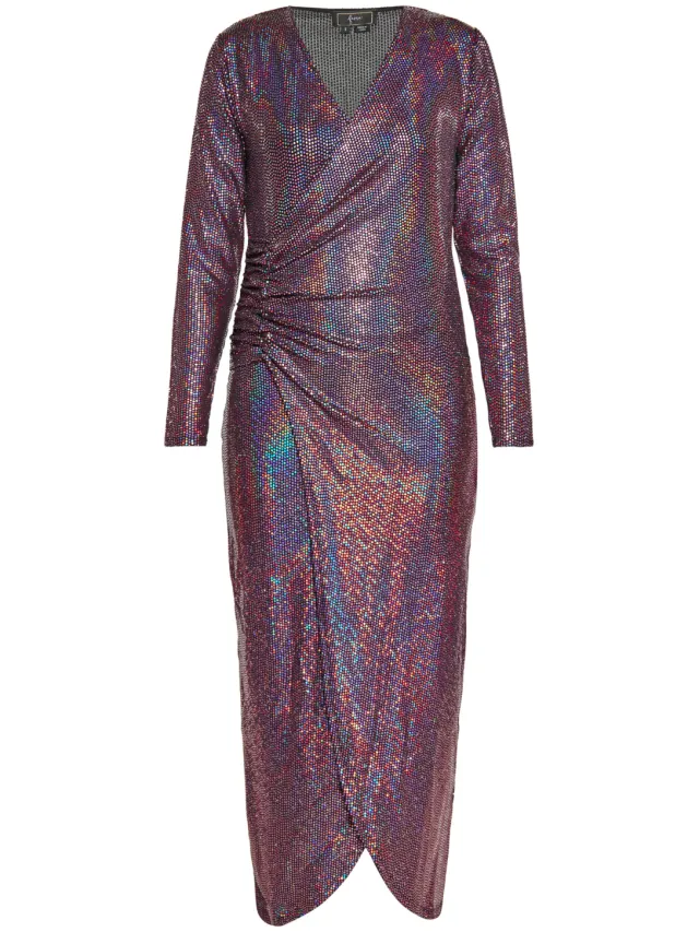 Faina Jurk Dames Roze Veelkleurig, foto 2