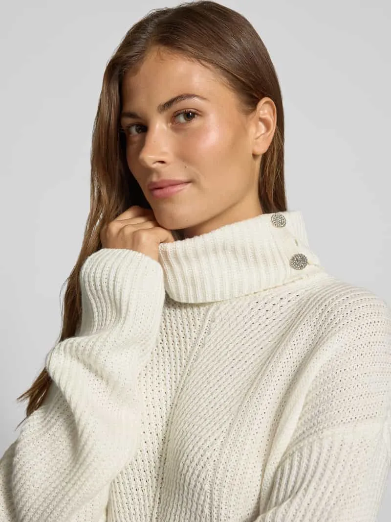 Liu Jo Tricotjurk met col offwhite, foto 5