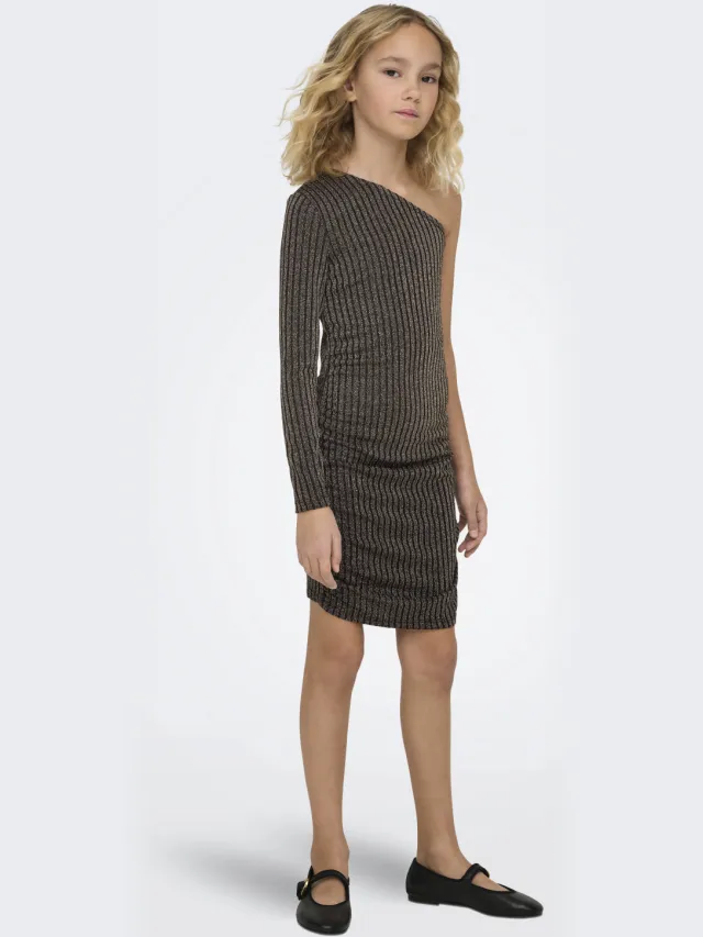 Only one shoulder jurk zwart, foto 2