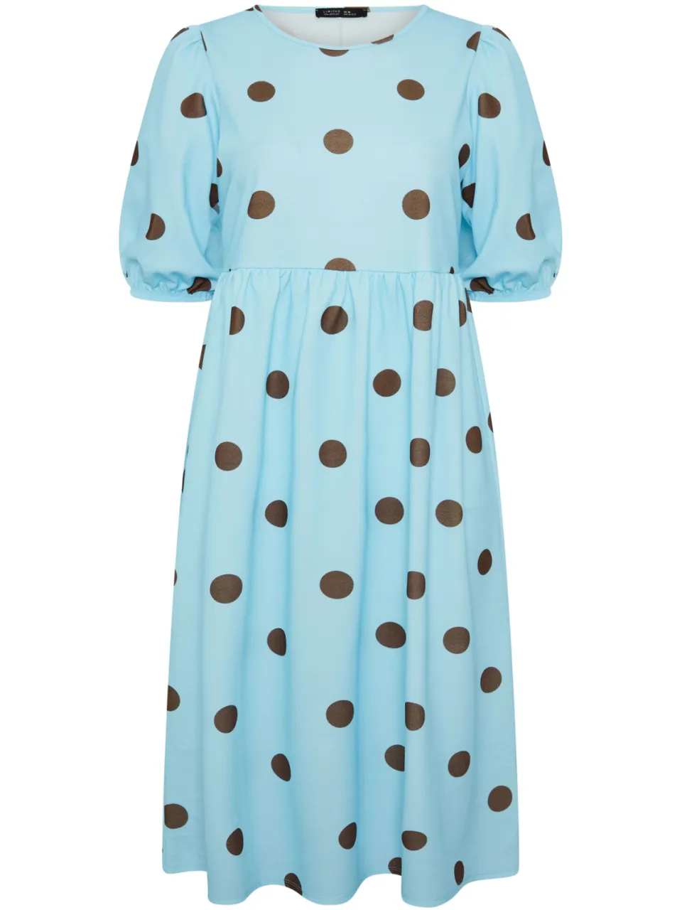 Limited Collection Blauwe Jurk Met Stippen, foto 2