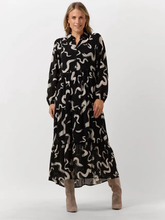 MSCH Copenhagen Rikkelie Maxi Dress Jurken - Beige