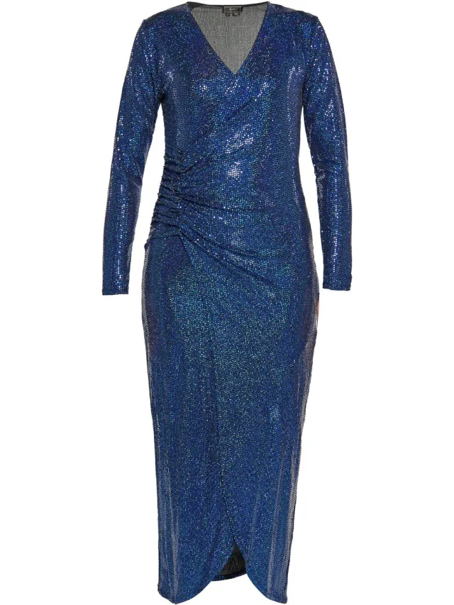 Faina Jurk blauw