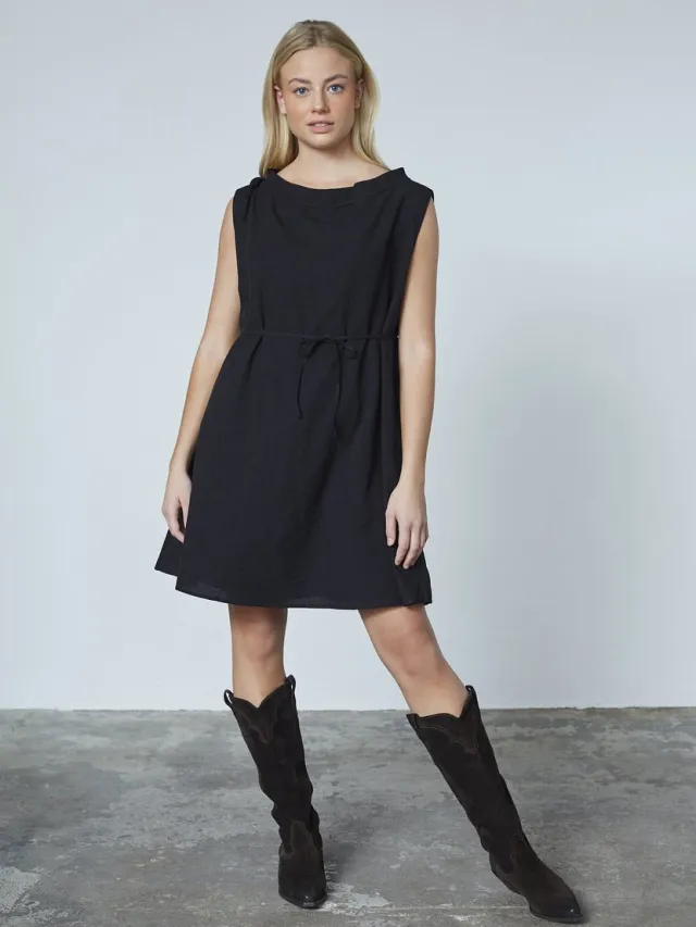 SisterS Point Eveta-dr - Dames jurk - Black