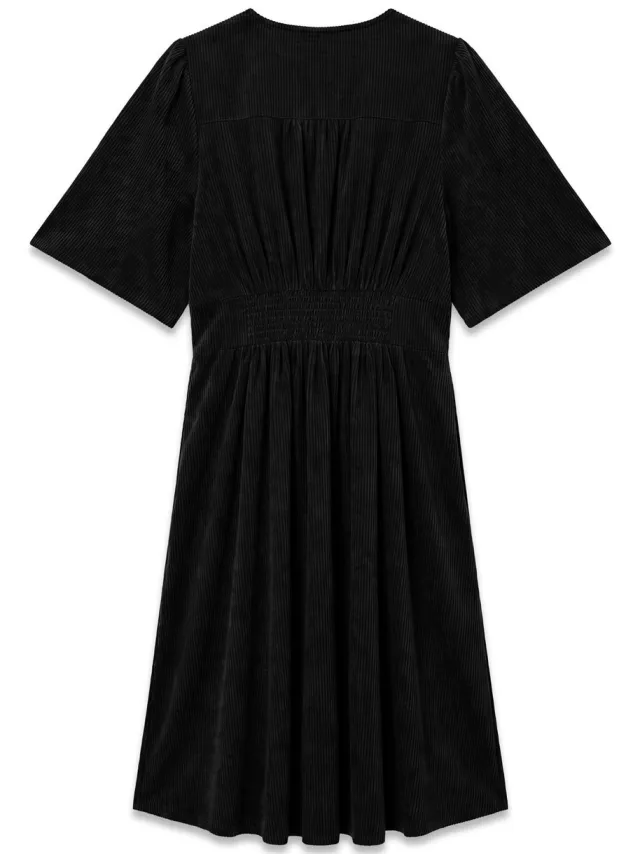 Vero Moda Jurk VMVILJA Midi-jurk black 1