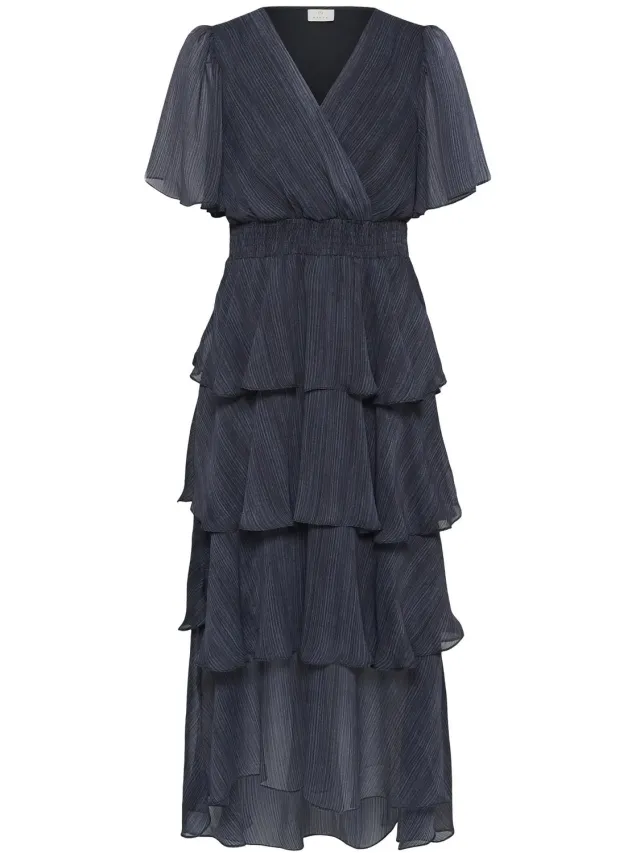 Kaffe Damesjurk KAFFE Kalouisa blue blurry stripes