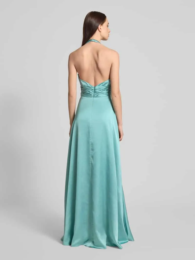 LUXUAR FASHION Avondjurk met halter groen, foto 3